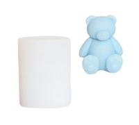 Silicones Bear Shape Scented Mold for Homes Decors Projects and Artistic Creation with Intricate Detail Chocolate Mold Silicones