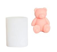 Silicones Bear Shape Scented Mold for Homes Decors Projects and Artistic Creation with Intricate Detail Chocolate Mold Silicones