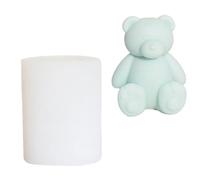 Silicones Bear Shape Scented Mold for Homes Decors Projects and Artistic Creation with Intricate Detail Chocolate Mold Silicones
