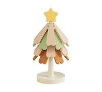 Silicones Coasters Christmas Tree Shape Nonslip Table Mats Heatproof Placemat Pad for Kitchen Dining Use Silicones Heat Pad