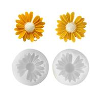 Silicones Ornament Molds 3D Flower Molds, C
