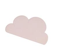 Silicones Pet Placemat Cloud Pattern Waterproofed Lovely Feeding Mats for Active Durability Bowl