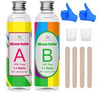 Siliconic Mould Making Kit - Clearcast Translucent Silicone for Silicone Mould & Resin Casting, DIY Craft, 10.6oz/240ml