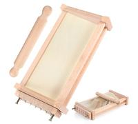SiliFine Chitarra Pasta Cutter Italian Pasta with Rolling Pin Pasta Guitar Pasta Board Pasta Maker Pasta Making Tool Pasta Machine for Pasta, Spaghetti, Lasagna