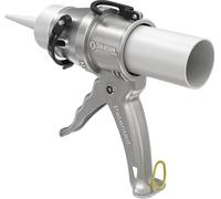 SILIGUN™ PRO Compact 24:1 Caulking Gun - No Drip Caulk Gun - Patent Design - Lightweight Aluminum Frame - Works with All 10 oz Tubes (SILIGUN PRO)