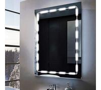 Silikang Led Mirror Lights for Vanity Make Up, 10ft Ultra Bright White LED, Dimmable Touch Control Dressing Strip Light, for Makeup Table & Bathroom, ETL Listed (Mirror Not Included)