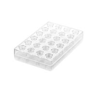 Silikomart | Bolla P, Chocolate Mold in Tritan, Pack of 1 Mold, Dimensions 40 x 25 cm h 14 mm