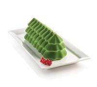 silikomart - BÛCHE SAPIN - Silicone Moulds 250X89 H 87 MM