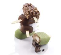 Silikomart Gel01 Classic Silicone Gelato Pop Molds Magnum 9,3x4,8 cm 2 Pcs