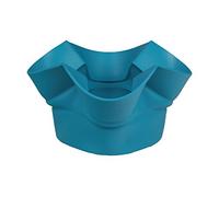 Silikomart | Lily 02 Multi-Purpose Silicone Basket, Teal Color, Dimensions Ø250 h100 mm, Made in Italy