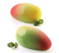 Silikomart Mango 130 ml Silicone Mold, 6 Cavity 3D Fruits