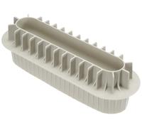 Silikomart | Modern Cake Silicone Mold INSERTO BÛCHE & Cake, Non-Stick, Pack of 4 Dessert Molds, 3D Design, 200 x 35 mm, h 30 mm, Volume 190 ml, Made in Italy