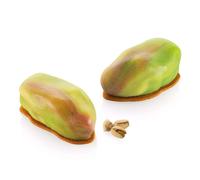 Silikomart Pistacchio 120 Silicone Mold Set 6x120 ml, White