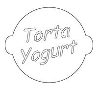 Silikomart | Plastic Stencil for Yogurt Cakes, Measures 350 x 250 x 10 mm