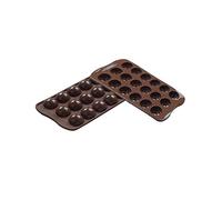SILIKOMART - SCG34 CHOCO GOAL - Football Chocolate Mold, Silicone, 42 x 21 x 17 cm brown