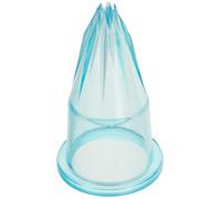 Silikomart | Set of 12 Polycarbonate Nozzles for Piping Bags, Star and Round Decoration Holes, Made in Italy