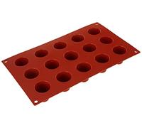 silikomart 20.019.00.0065 Silicone Mould, Terracotta, 3.5 cm
