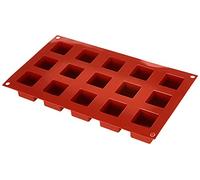 SILIKOMART - SF105/C - Silicone Mould No. 15 Cubes, Small, Terracotta, SF105/C