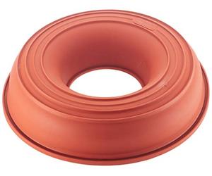 Silikomart | SFT205 Round Silicone Mould CIAMBELLONE, Non-Stick, Pack of 1 Cake Mould with Safe Ring, Ø 240 h 55 mm, Volume 1,5 l, Made in Italy