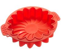 Silikomart | SFT220 Silicone Mould Margherita, Non-Stick, Pack of 1 Cake Mould with Safe Ring, Ø 220 h 45 mm, Volume 1,3 l, Made in Italy