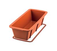 Silikomart | SFT330 Silicone Cake Mould Plum Cake, Non-Stick, Pack of 1 Cake Mould with Safe Ring, 260 x 100 mm, h 70 mm, Volume 1,5 l, Made in Italy
