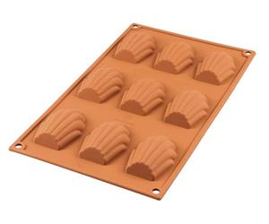 Silikomart Silicone Madeleine Pan, 9 Cup