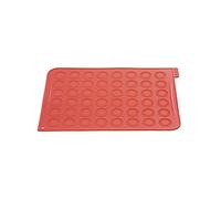 Silikomart Silicone mat n.48 Macarons 300mm x 400mm, Ø35mm, Red, 2 x 18.5 x 37 cm
