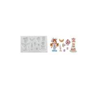 Silikomart | Silicone Mold for Sugar Paste Sweet Chef, Cake Decoration Mold, Prince Theme, Dimensions 156 x 75 x 24 mm