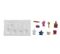 Silikomart | Silicone Mold, Kitchen Accessories Shape, Size 10 x 30 mm, Made in Italy