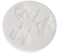Silikomart | Silicone Mold, Middle Ages Shape, Size 40 x 34 mm, Made in Italy