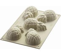 silikomart | Silicone Mould for MINI Ananas Monoportions, Non-Stick, 5 Cavities, Pack of 1 Cake Mould, 58 x 100 h 38 mm Volume 5 x 105 ml tot 525 ml