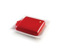 Silikomart | Silicone Mould Quadro, Non-Stick, Pack of 1 Cake Mould, 210 x 210 mm, h 35 mm, Volume 1400 ml, Made in Italy