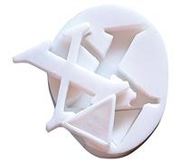 Silikomart Silicone Mould Sugarflex Letter X, White