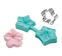 silikomart Silicone Mould Sugarflex Petunia, Light Blue
