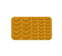 silikomart Silicone Moulds for Catering - Banana 103 x 52 H 2 mm + 62 x 31 H 2 mm - Professional Accessories for Kitchen and Pastry - Moulds for Cake Decoration