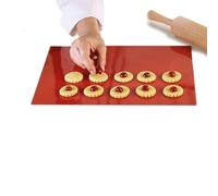 silikomart | SILICOPAT 7 Silicone Baking Mat, Non-Stick, Pack of 4 Mats, 300 x 400 mm, Made in Italy