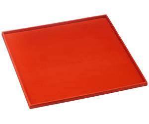 Silikomart - Tapis Roulade - Silicone MAT 325X325 H 10 MM, Red