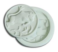Silikomart | TAURUS Silicone Sugar Paste Mould, Cake Decoration Mould Zodiac Signs, Taurus Shape, Ø38mm, Made in Italy