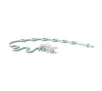 Silikonband Schnullerhalterung Baby-Sicherungsband Kinderwagenkette -Gurt Universal Haltekette Elastisch Waschbar BPA-frei Befestigungsriemen Stillzubehör Schnullerkette Greifling-Halterung Neu
