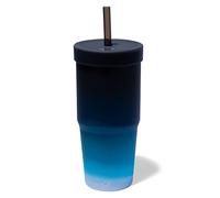 Silipint: Silicone 32oz Tumbler: Moon Beam - Reusable Unbreakable Cup, Flexible, Hot/Cold, Airtight Lid, Travel Safe, Sustainable