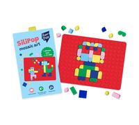 Silipop clip-on mosaic set Red one size