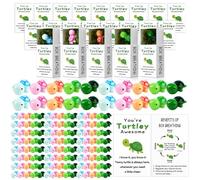 Silipull 150 Sets Employee Appreciation Gifts Bulk You're Turtley Awesome Breathing Box Christmas Gifts Team Building Support Inspirational Positive Party Favor for Employees Staff Coworkers Teacher
