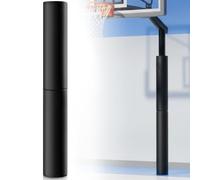 Silipull 2 Pcs 36" Tall Basketball Pole Padding Encircling Round Poles Safety Pole Pads for Player Protection Waterproof Cloumn Pads for Gym Playground, All Weather (3-3.5in,Round)