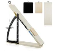 Silipull Plane Friction Set Adjustable 0° to 45° Apparatus for Physics Education with Wood and Aluminum Boards and Weight Hanger, Angle Control Motion Studies Force Resolution Lab Equipment for School