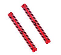 SiliSlick Magnetic Knife Rack Wall Strip | 12" / 30.5cm Magnet Tool Holder | (2 Red)