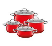 Silit "Passion Cookware Set, Red, 4-Piece