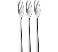 Silit Trend Dinner Fork Set, 21 cm, 3 Pieces, Polished Stainless Steel, Rustproof, Durable, Scratch-Resistant, Dishwasher Safe