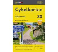 Siljan lake & great surroundings cycling map (30) (Cykelkartan)
