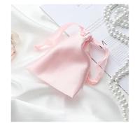 Silk 19 Mulberry Sleeping Eye Patch with Adjustable Strap Mask for Sleep Blocks Light Shade Cover Blindfold(Pink Bag)