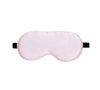 Silk 19 Mulberry Sleeping Eye Patch with Adjustable Strap Mask for Sleep Blocks Light Shade Cover Blindfold(Pink)